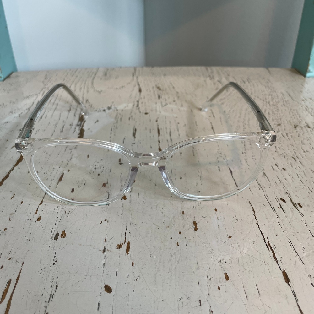 Geek Eyewear Venus Crystal Clear Round Glasses Frames 53-20-145 Kids